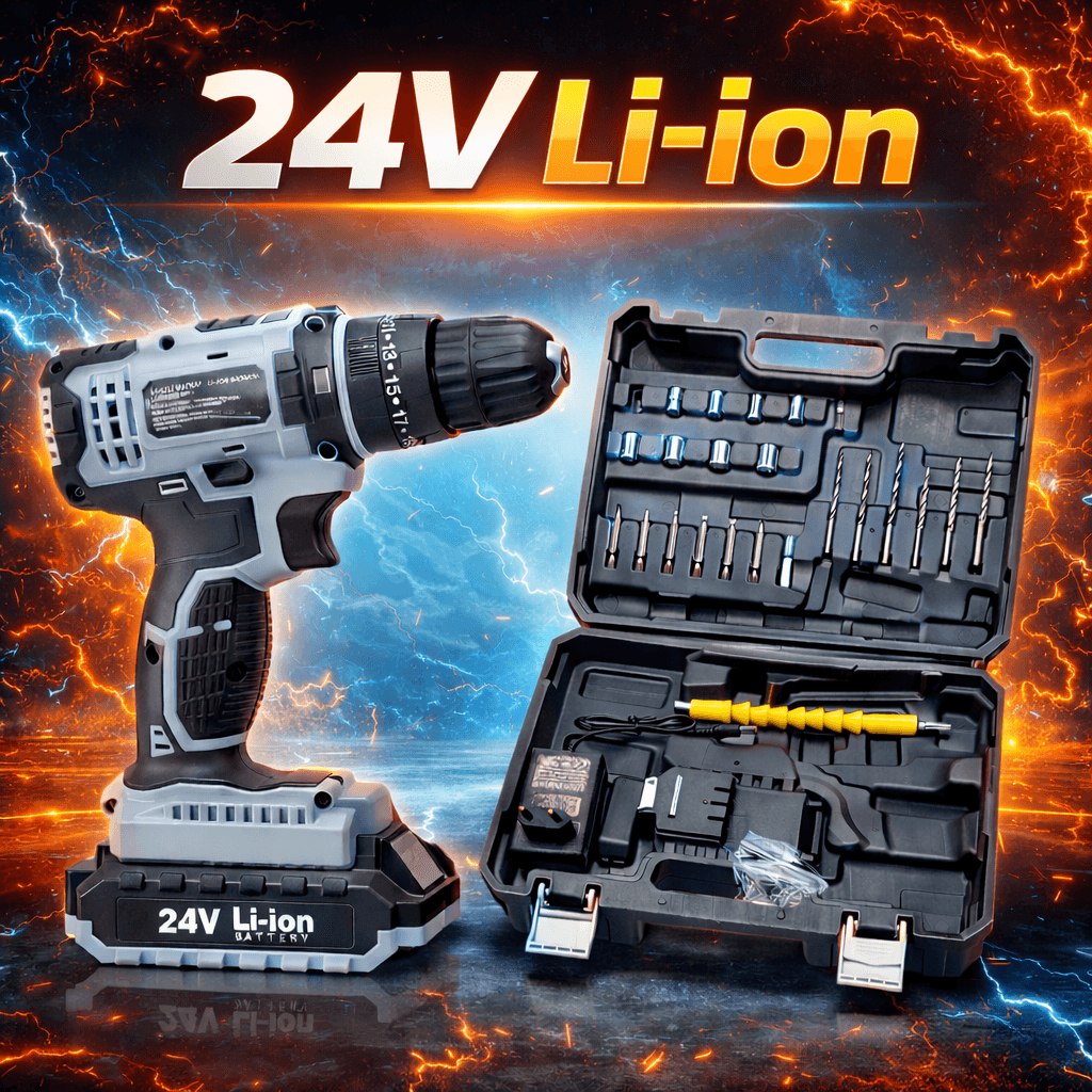 WESTAO 24V Şarjlı Matkap Seti